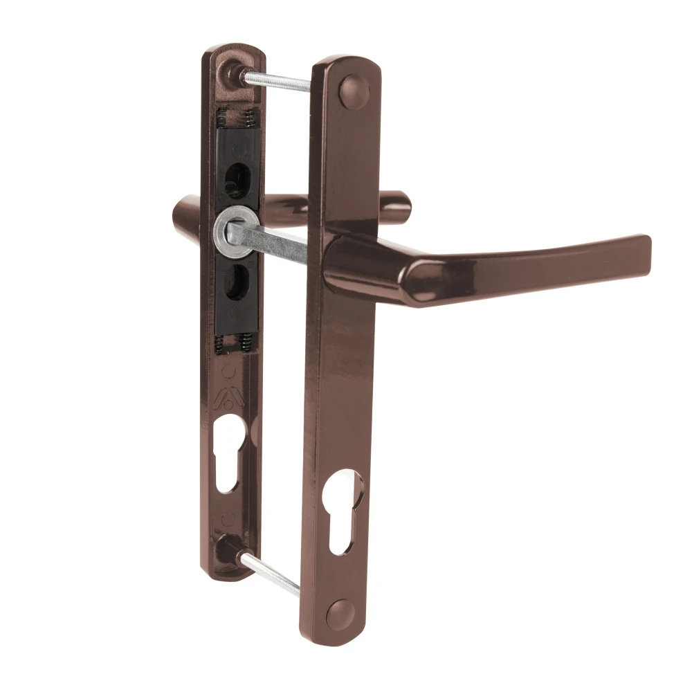 Фото Ручка на планке HANDLE.85.25.67-75 RAL 8017 коричневый